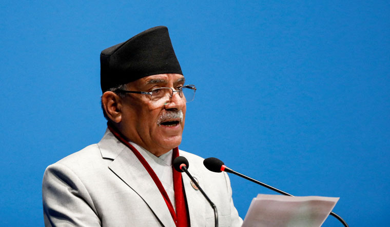 Nepal PM  Pushpa Kamal Dahal 'Prachanda'